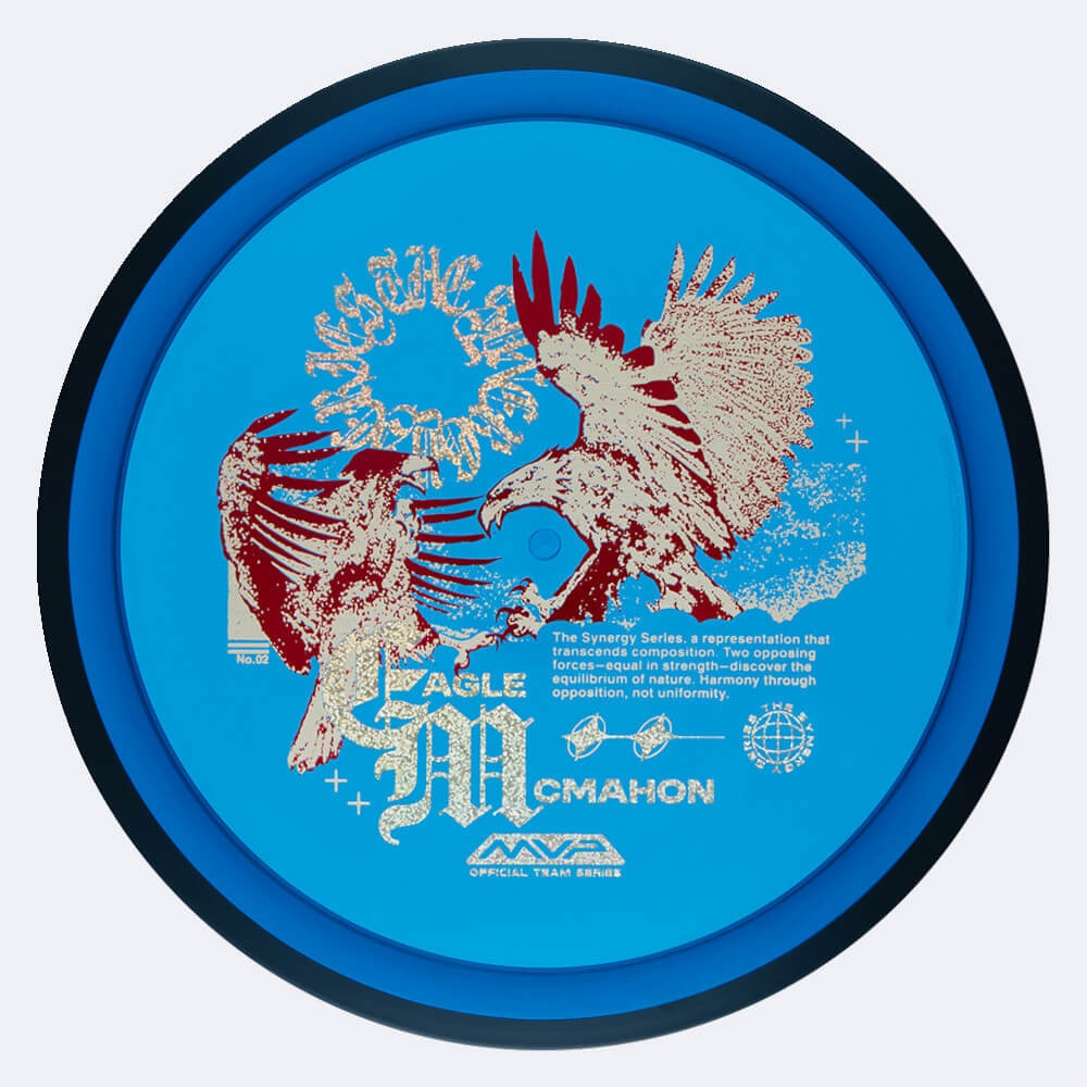 MVP Resistor Eagle McMahon Synergy in blue, proton plastic MVP Resistor Eagle McMahon Synergy in blue, proton plastic