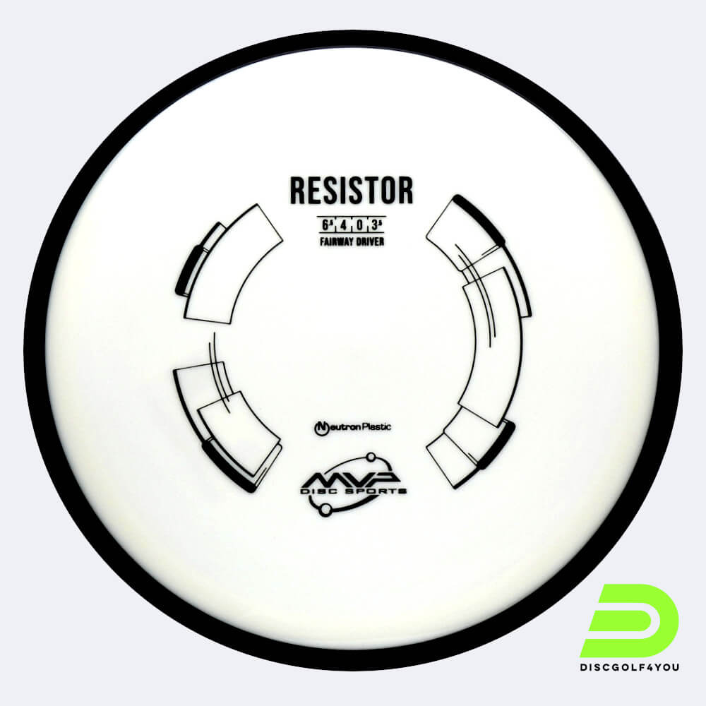 mvp resistor in weiss, im neutron kunststoff und ohne spezialeffekt MVP Resistor in weiss, im Neutron Kunststoff und ohne Spezialeffekt