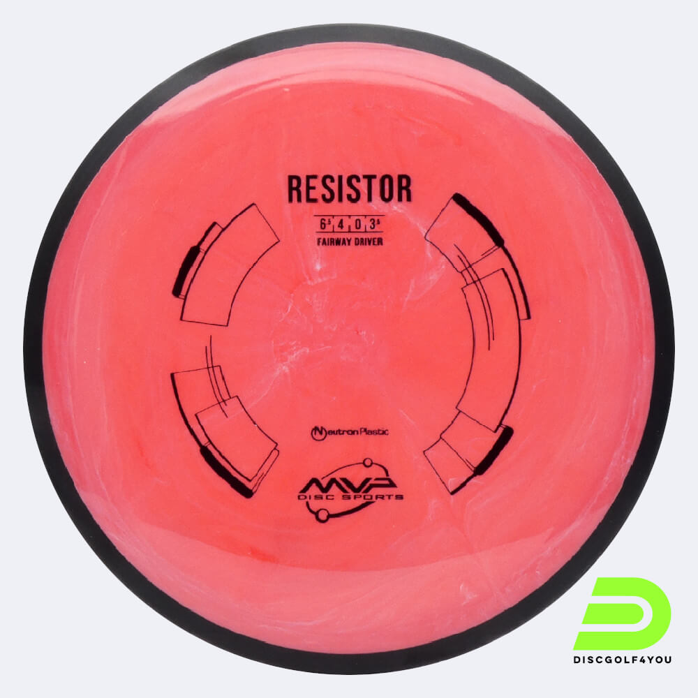 MVP Resistor in red, neutron plastic MVP Resistor in red, neutron plastic