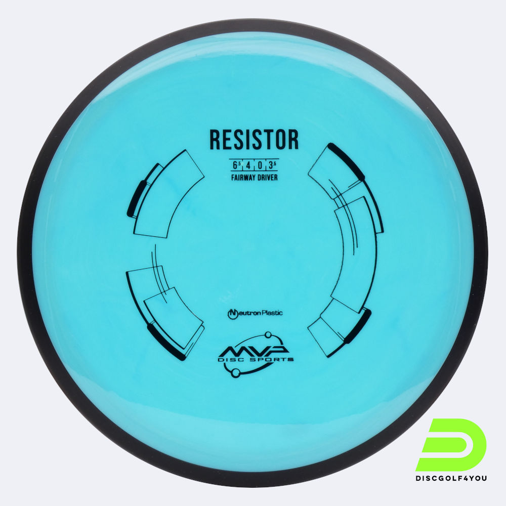 MVP Resistor in turquoise, neutron plastic MVP Resistor in turquoise, neutron plastic