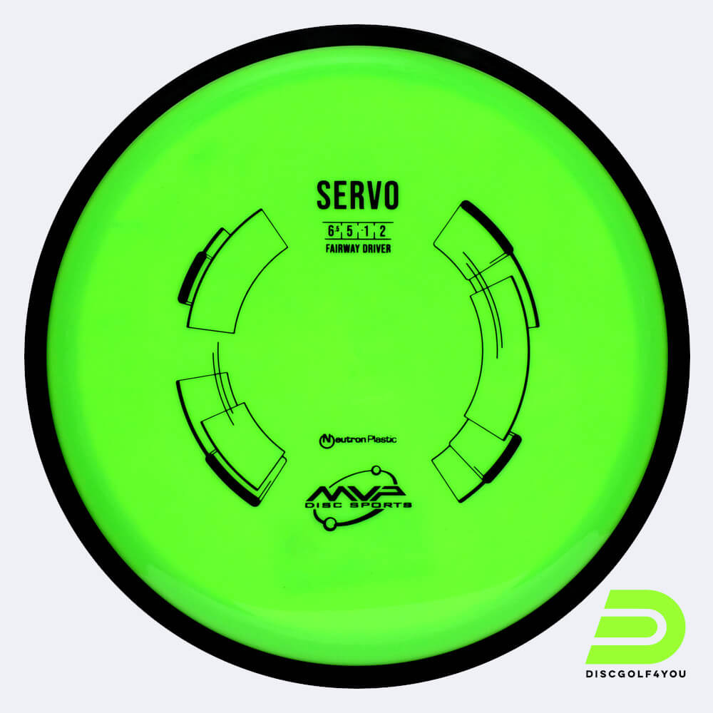 MVP Servo in light-green, neutron plastic MVP Servo in light-green, neutron plastic