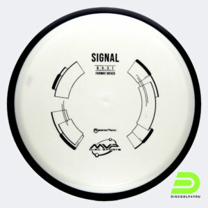 MVP Signal in white, neutron plastic