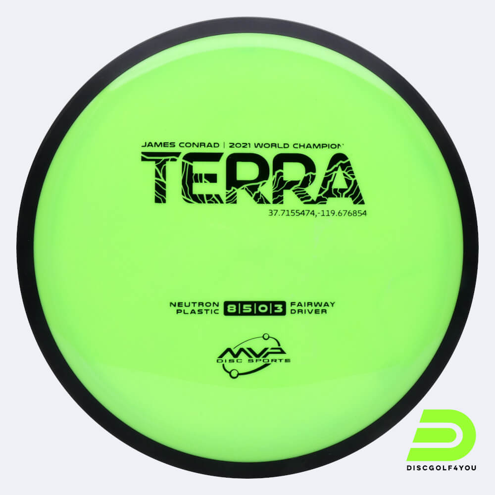 MVP Terra in green, neutron plastic MVP Terra in green, neutron plastic