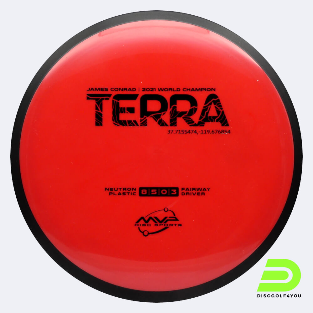 MVP Terra in red, neutron plastic MVP Terra in red, neutron plastic