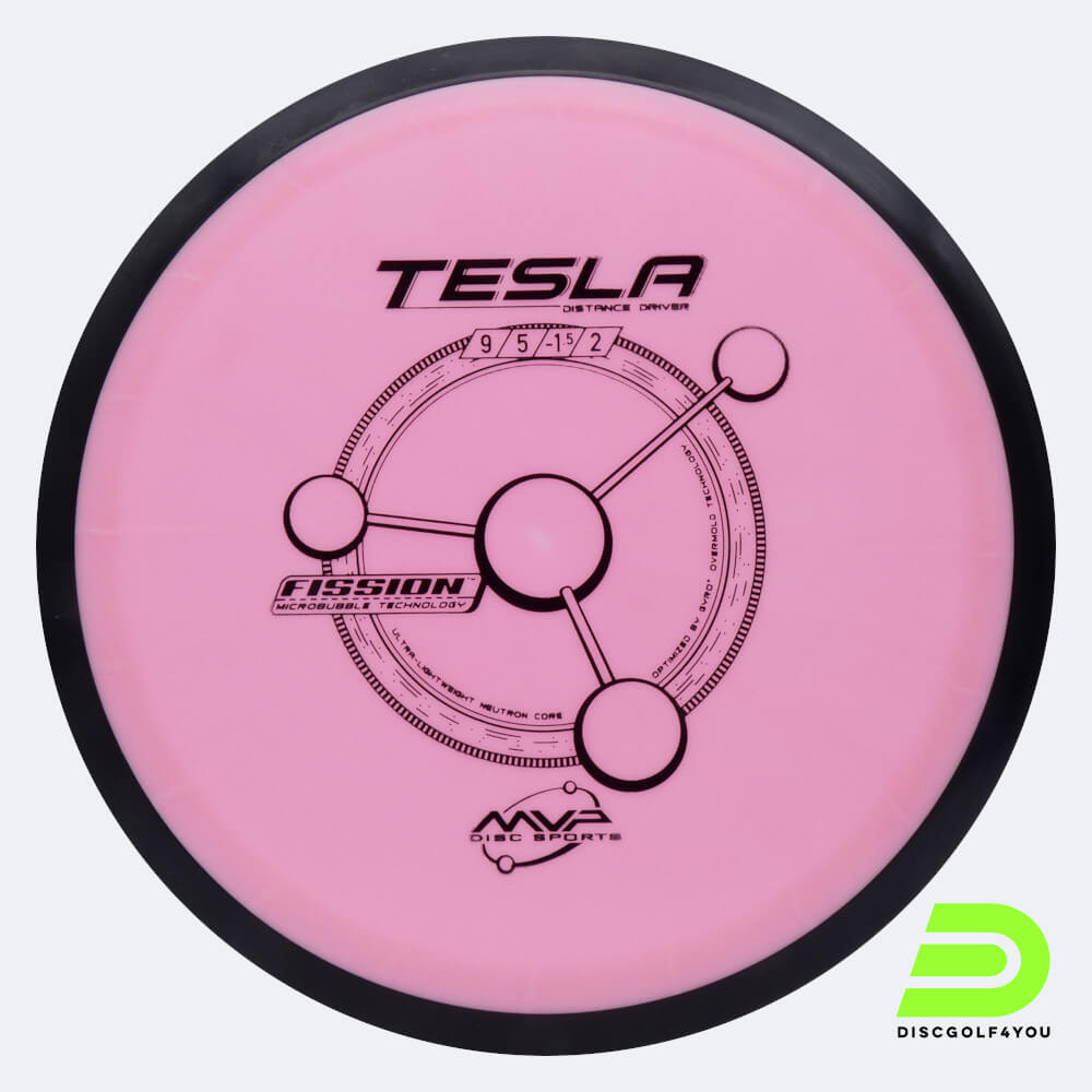 MVP Tesla in pink, fission plastic MVP Tesla in pink, fission plastic