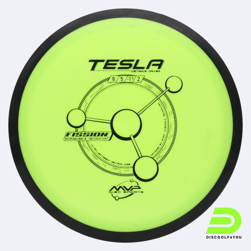 MVP Tesla in yellow, fission plastic MVP Tesla in yellow, fission plastic