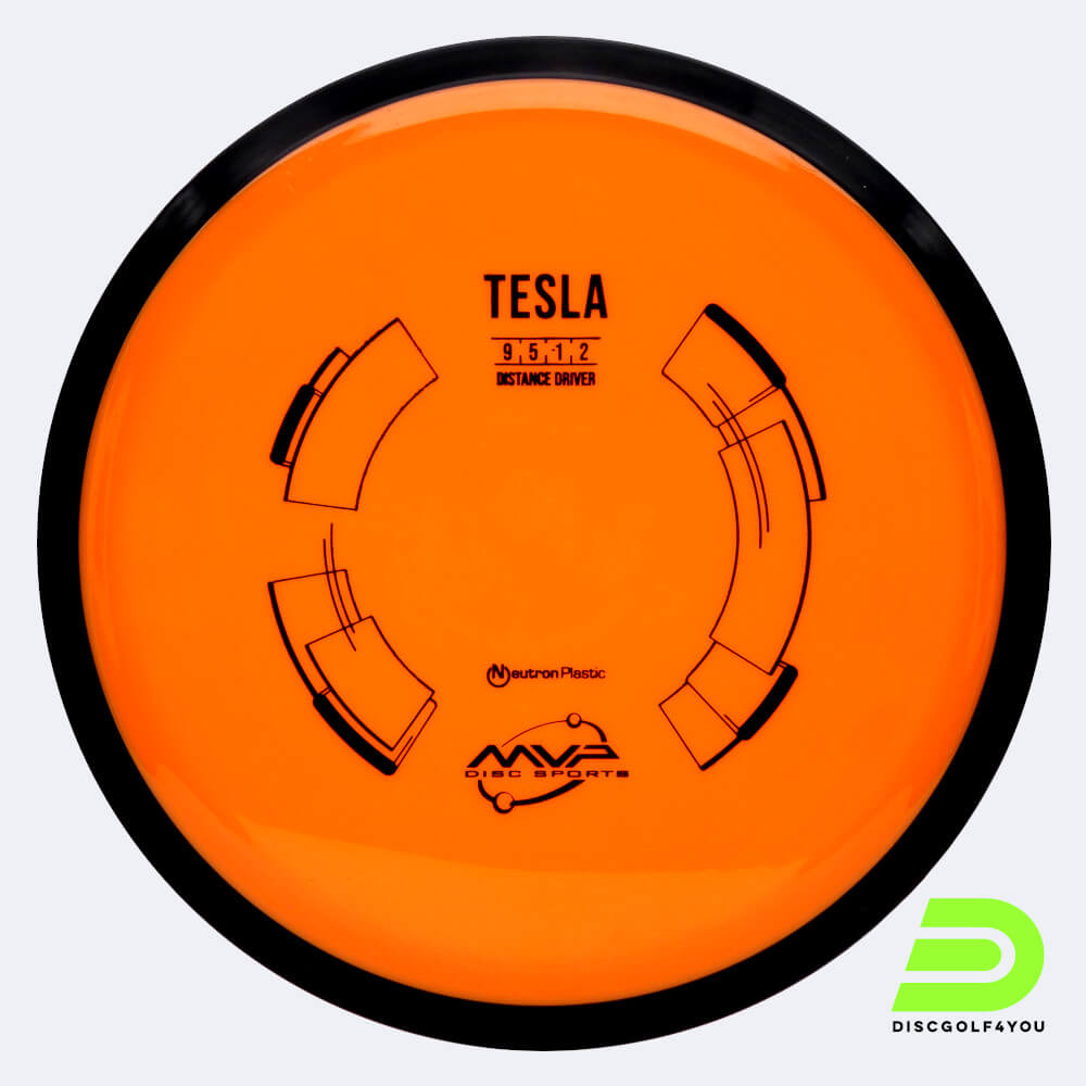 MVP Tesla in classic-orange, neutron plastic MVP Tesla in classic-orange, neutron plastic