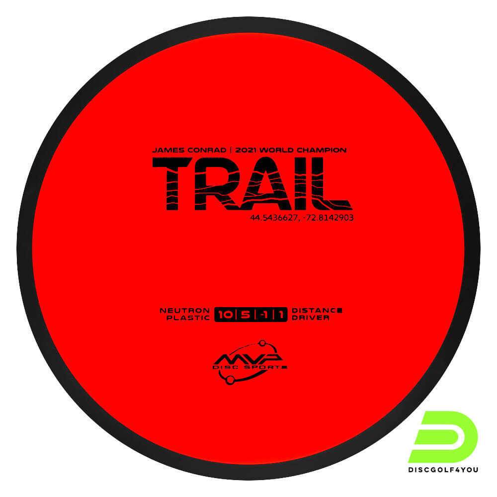 MVP Trail in red, neutron plastic MVP Trail in red, neutron plastic