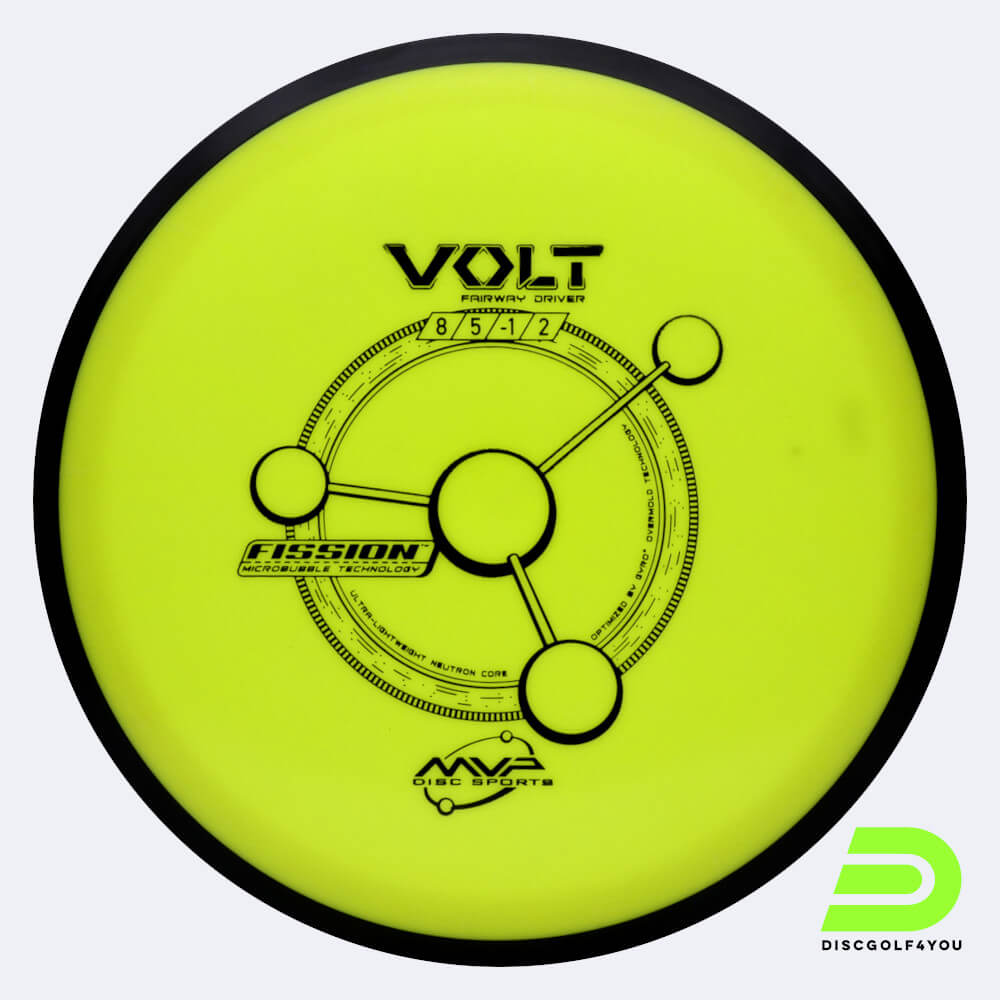 mvp volt in gelb, im fission kunststoff und ohne spezialeffekt MVP Volt in gelb, im Fission Kunststoff und ohne Spezialeffekt