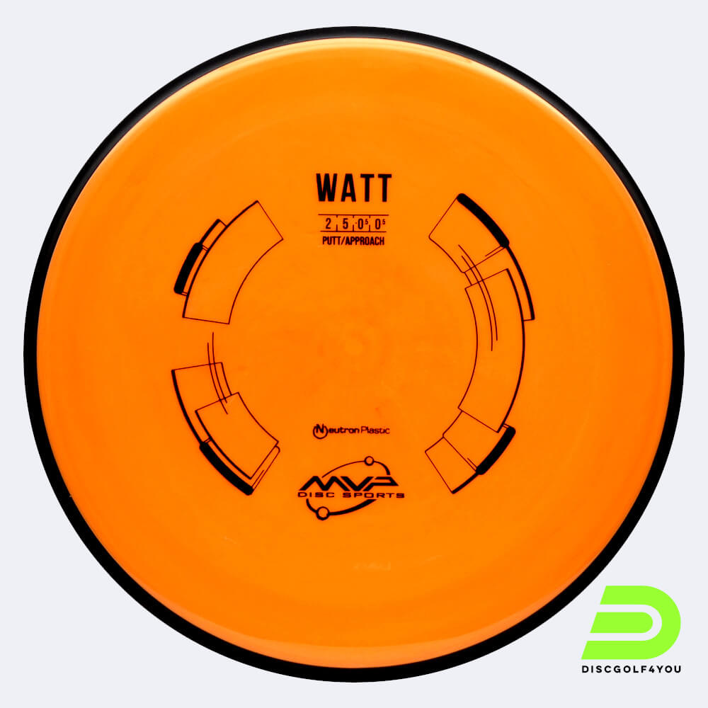 MVP Watt in classic-orange, neutron plastic MVP Watt in classic-orange, neutron plastic