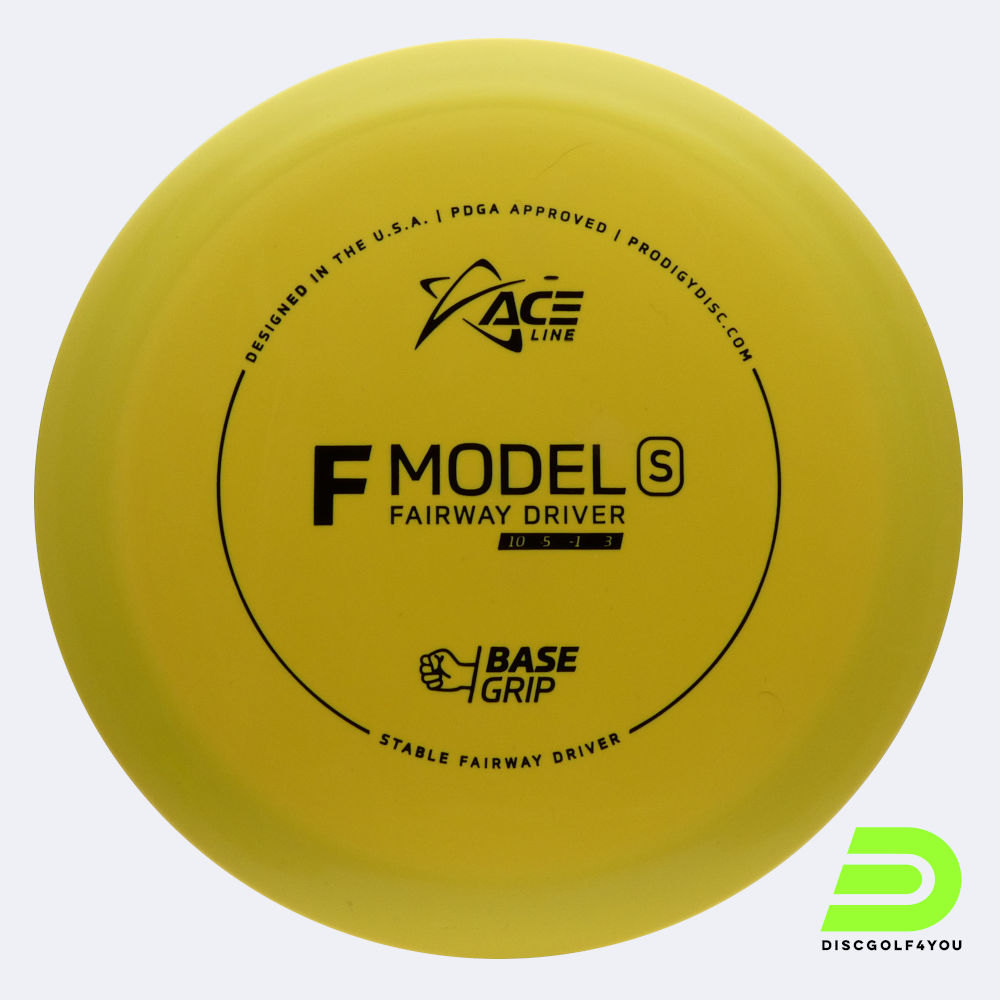 Prodigy ACE Line F S in yellow, basegrip plastic Prodigy ACE Line F S in yellow, basegrip plastic