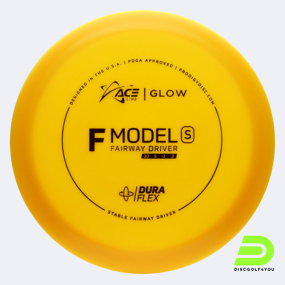Prodigy ACE Line F S in yellow, duraflex glow plastic and glow effect Prodigy ACE Line F S in yellow, duraflex glow plastic and glow effect