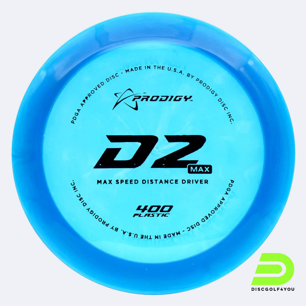 Prodigy D2 MAX in blue, 400 plastic Prodigy D2 MAX in blue, 400 plastic