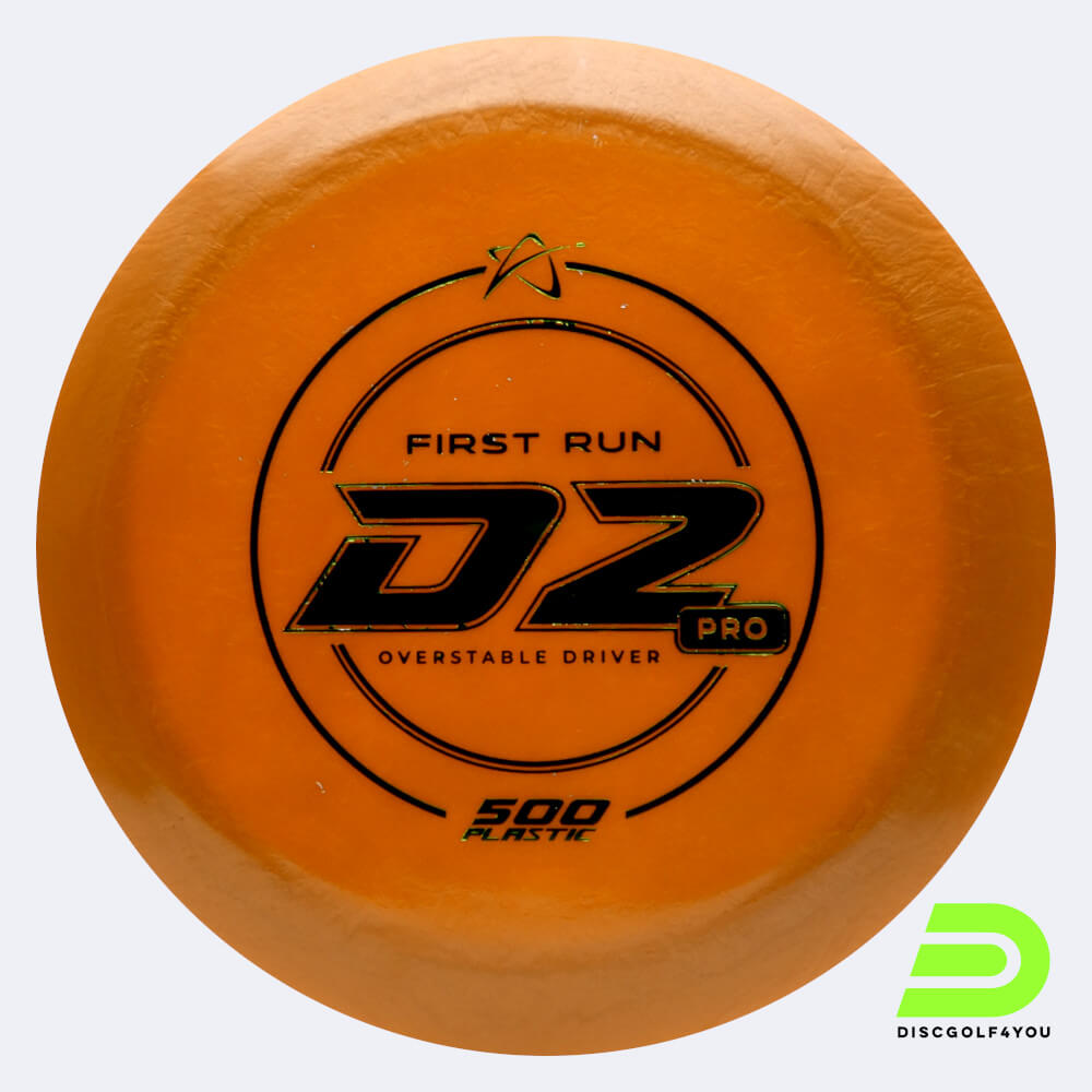 prodigy d2 pro in orange, im 500 kunststoff und first run spezialeffekt Prodigy D2 Pro in orange, im 500 Kunststoff und first run Spezialeffekt