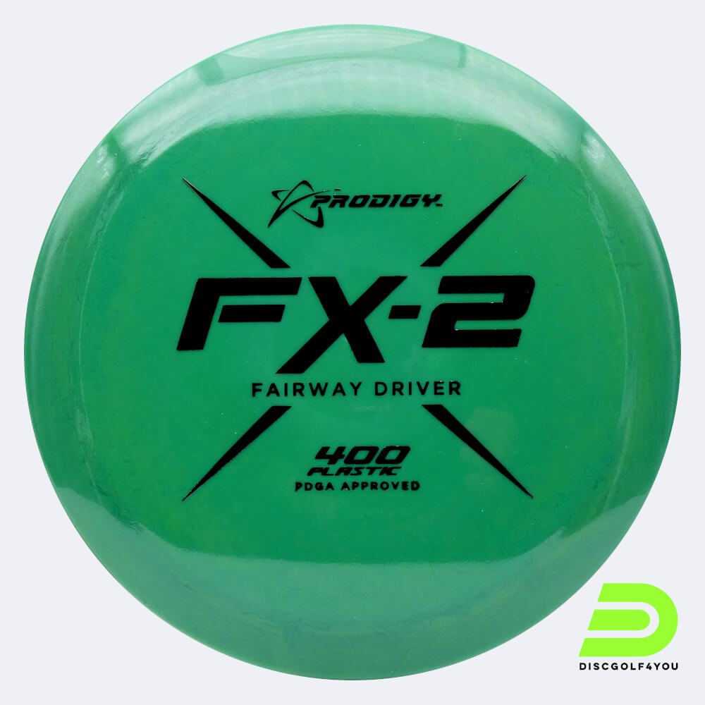 Prodigy FX-2 in green, 400 plastic Prodigy FX-2 in green, 400 plastic