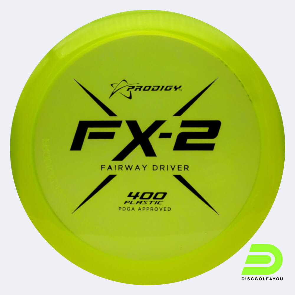 Prodigy FX-2 in yellow, 400 plastic Prodigy FX-2 in yellow, 400 plastic