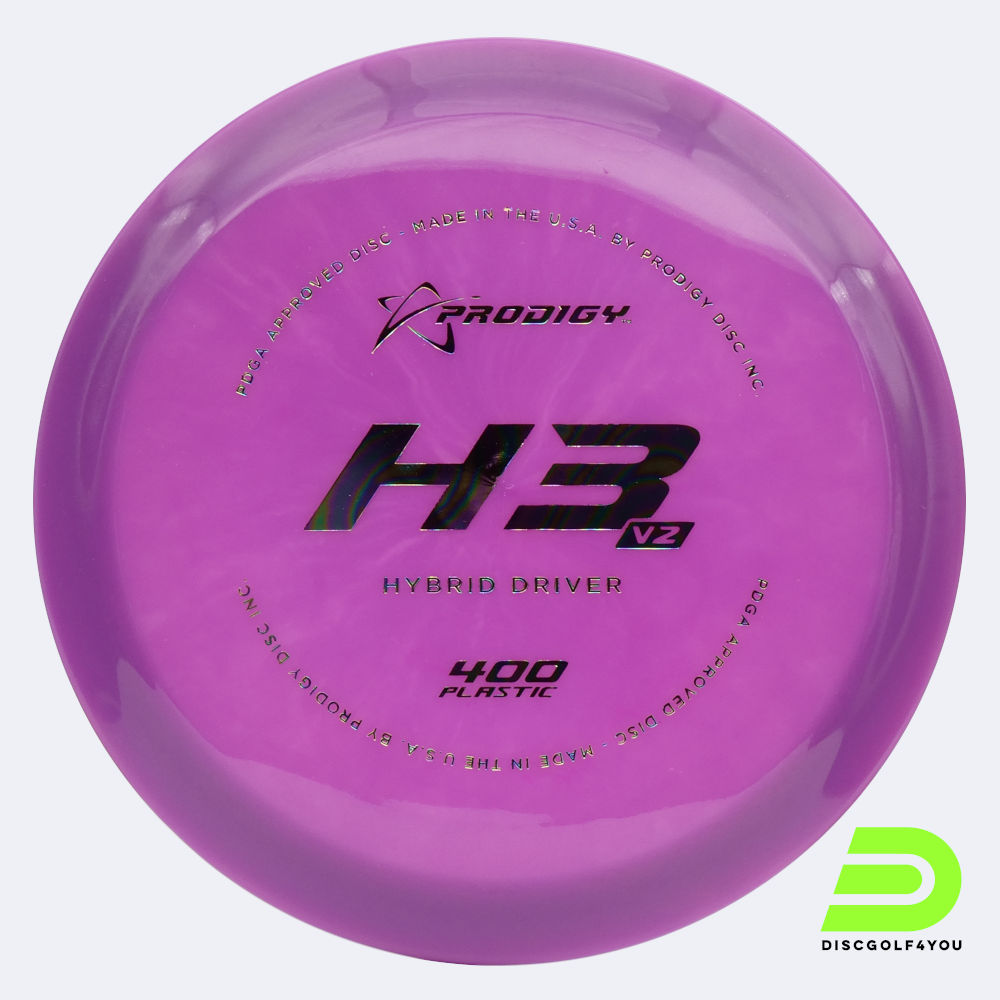 Prodigy H3 V2 in purple, 400 plastic Prodigy H3 V2 in purple, 400 plastic