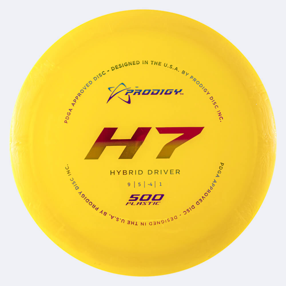 Prodigy H7 in yellow, 500 plastic Prodigy H7 in yellow, 500 plastic