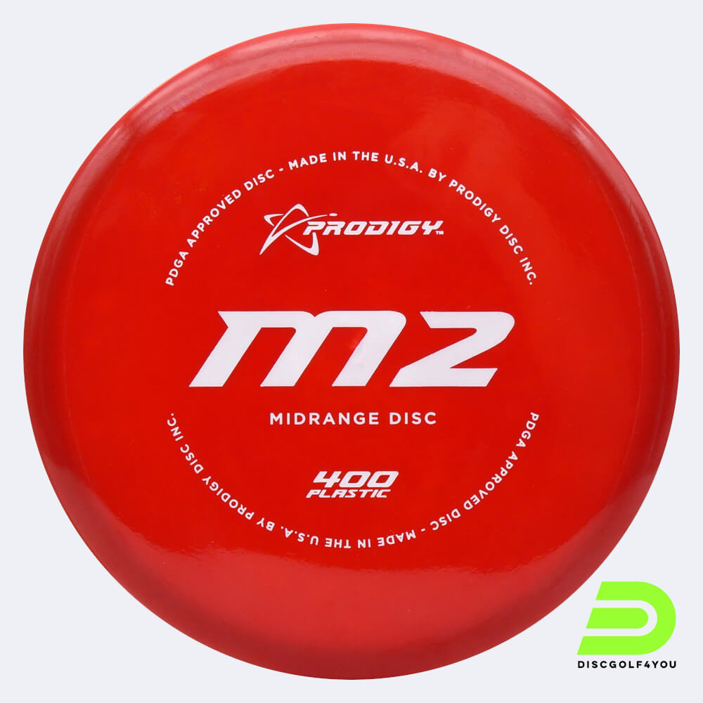 Prodigy M2 in red, 400 plastic Prodigy M2 in red, 400 plastic