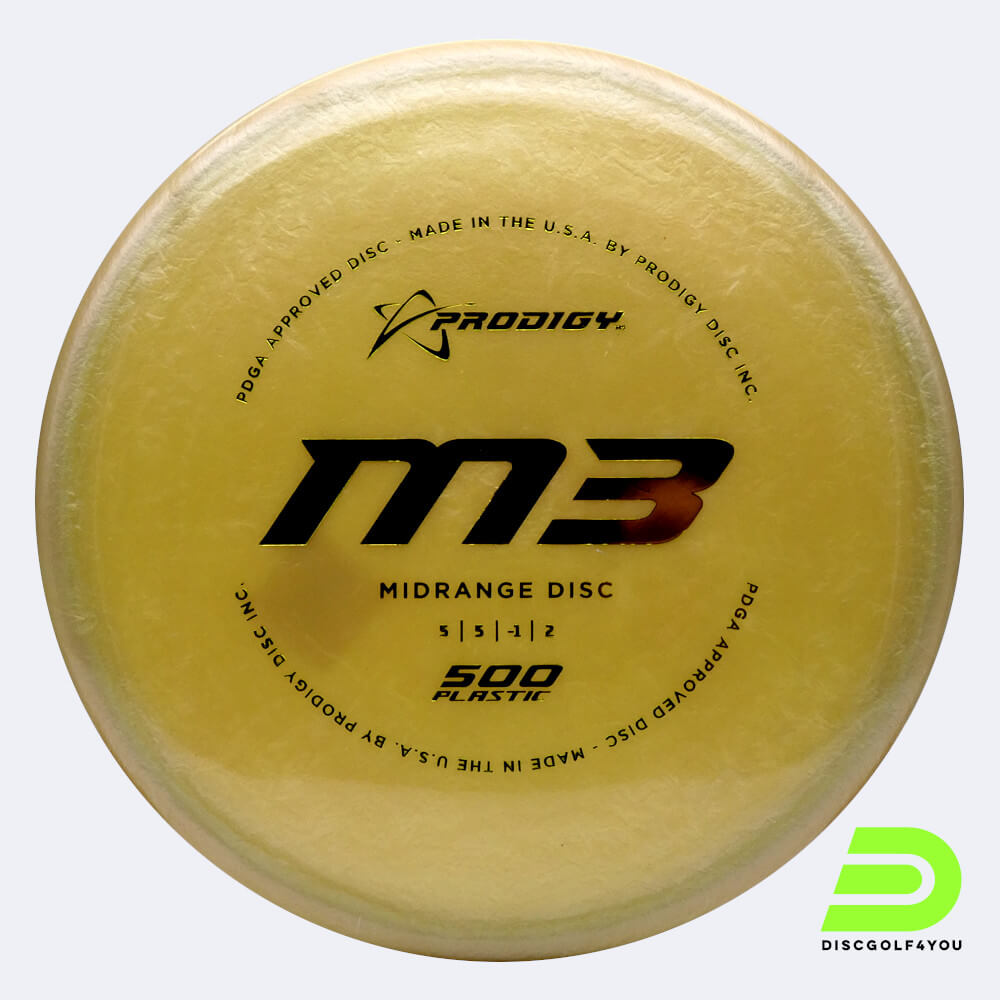 Prodigy M3 in gold, 500 plastic Prodigy M3 in gold, 500 plastic