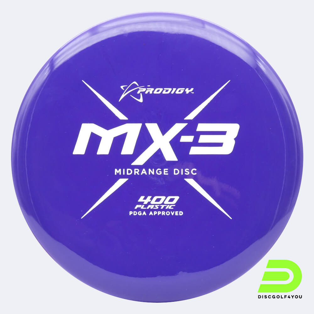 Prodigy MX-3 in purple, 400 plastic Prodigy MX-3 in purple, 400 plastic