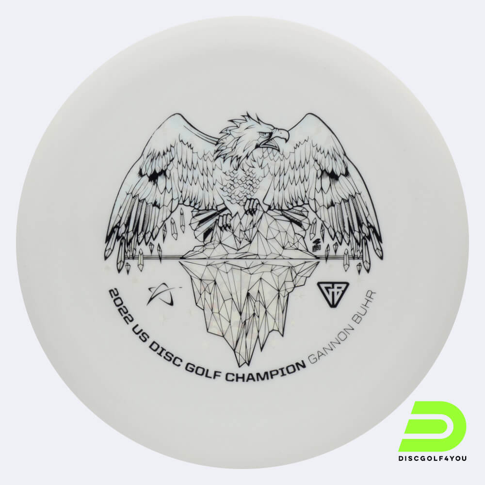 Prodigy PA-3 - Gannon Buhr Permafrost Stamp in white, 300 glow plastic and glow effect Prodigy PA-3 - Gannon Buhr Permafrost Stamp in white, 300 glow plastic and glow effect