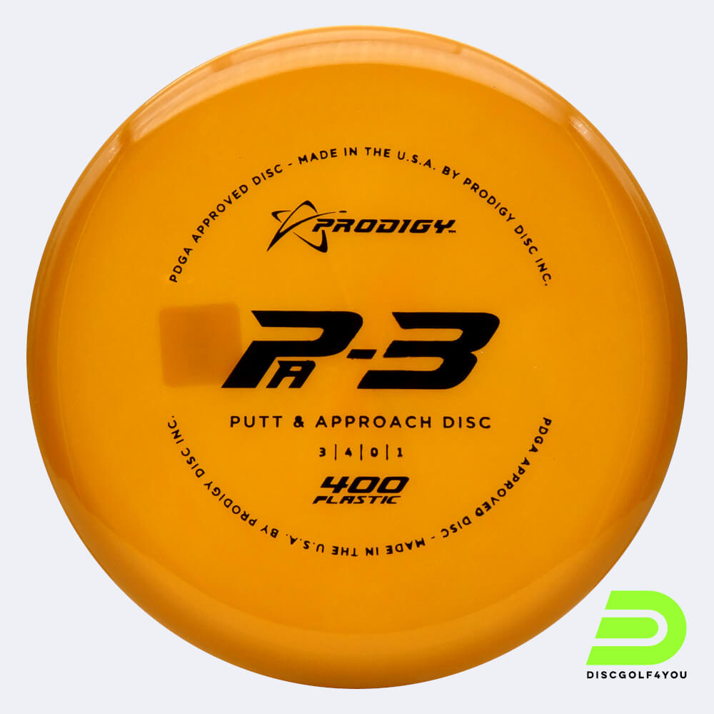 Prodigy PA-3 in classic-orange, 400 plastic Prodigy PA-3 in classic-orange, 400 plastic