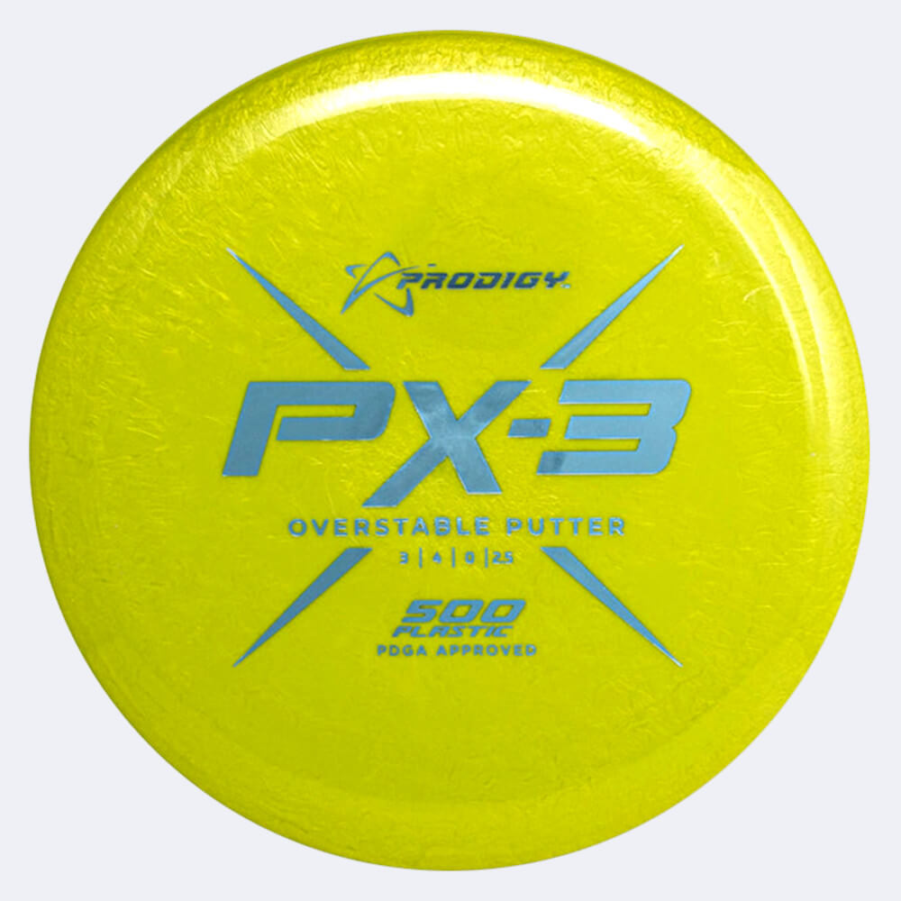 Prodigy PX-3 in yellow, 500 plastic Prodigy PX-3 in yellow, 500 plastic