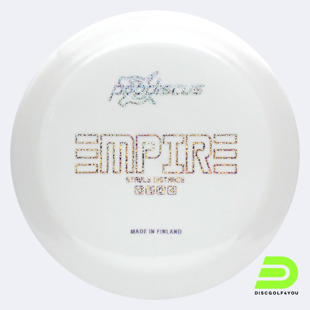 Prodiscus Empire in white, ultrium plastic Prodiscus Empire in white, ultrium plastic