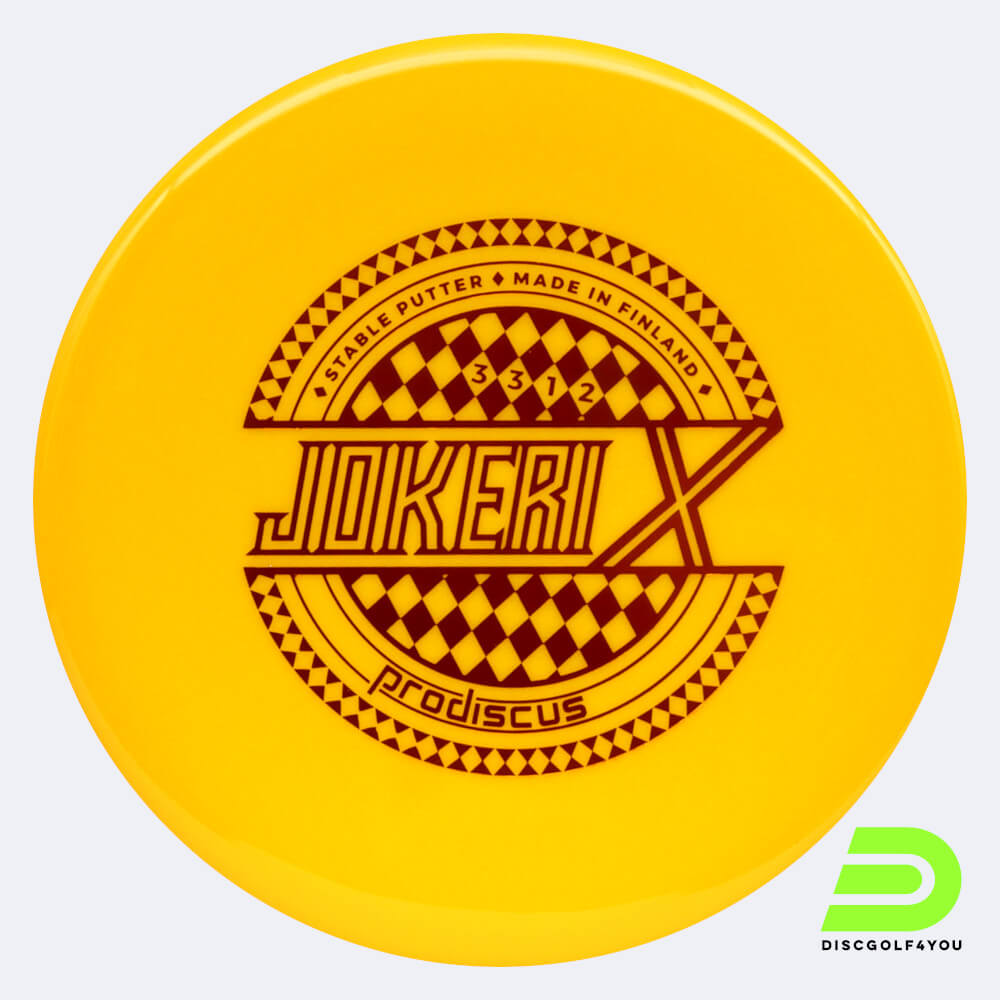 prodiscus jokerix in orange, im ultrium kunststoff und ohne spezialeffekt Prodiscus JokeriX in orange, im Ultrium Kunststoff und ohne Spezialeffekt