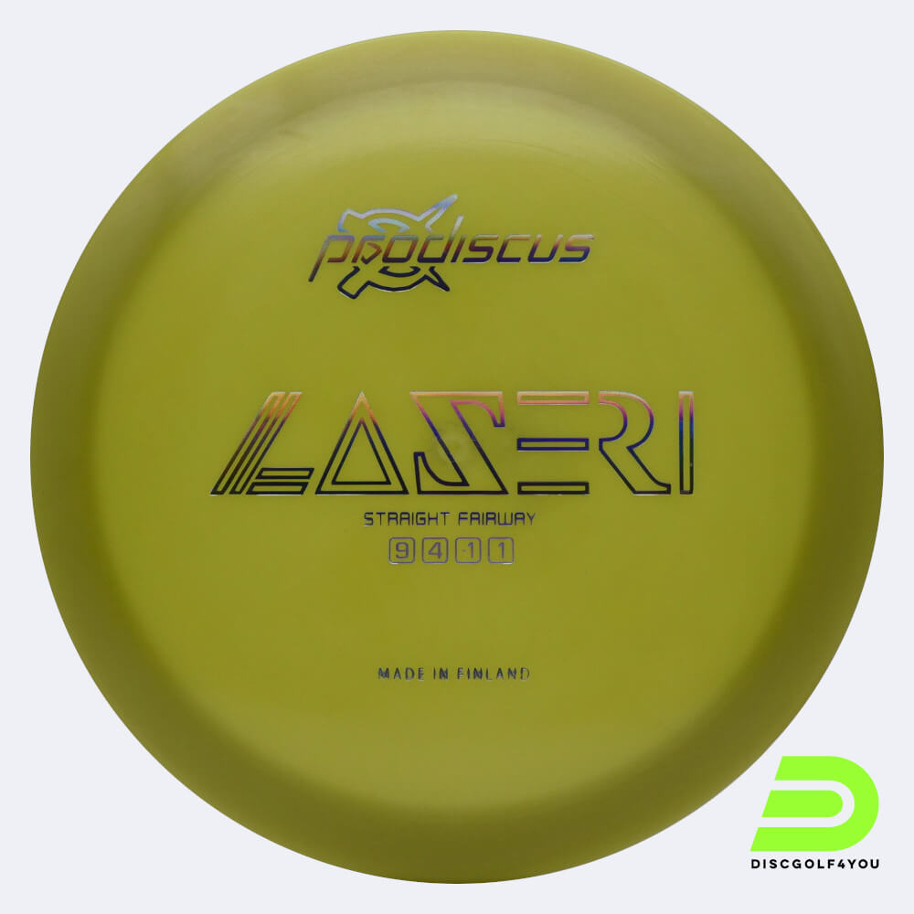 Prodiscus Laseri in green, platinium plastic Prodiscus Laseri in green, platinium plastic