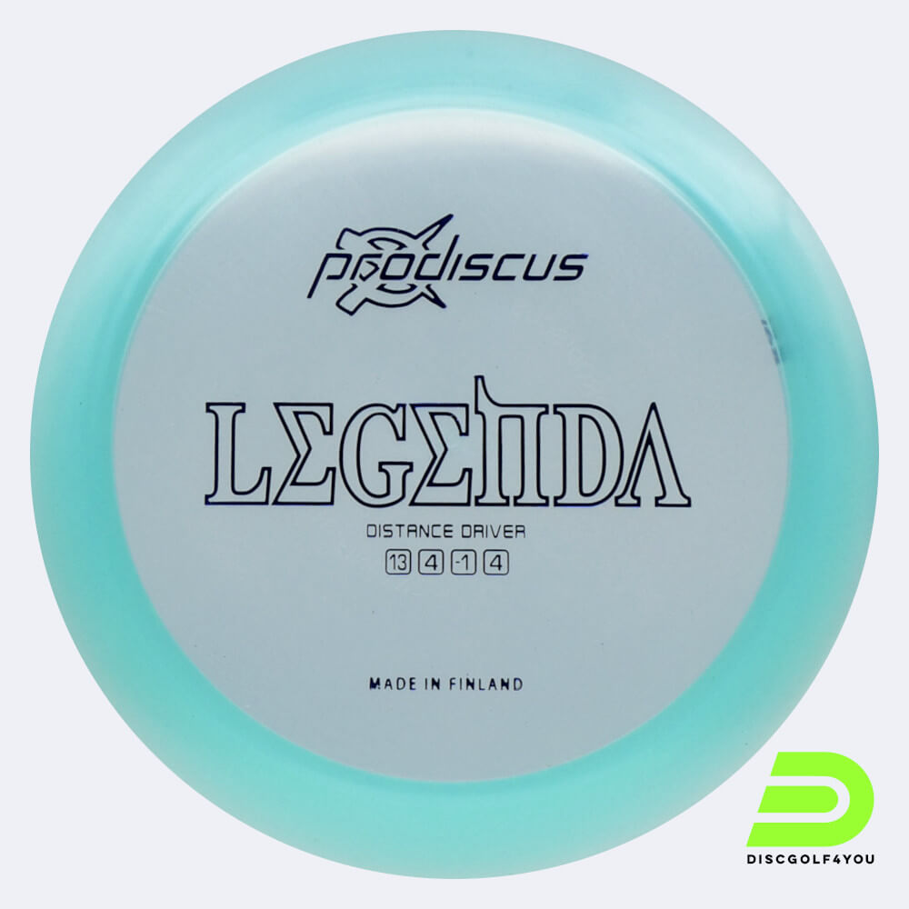 Prodiscus Legenda in turquoise, premium plastic Prodiscus Legenda in turquoise, premium plastic