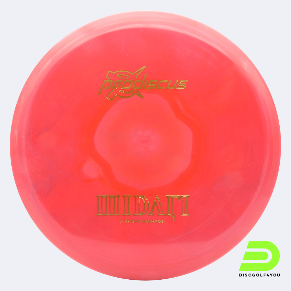 Prodiscus Midari in red, basic plastic Prodiscus Midari in red, basic plastic