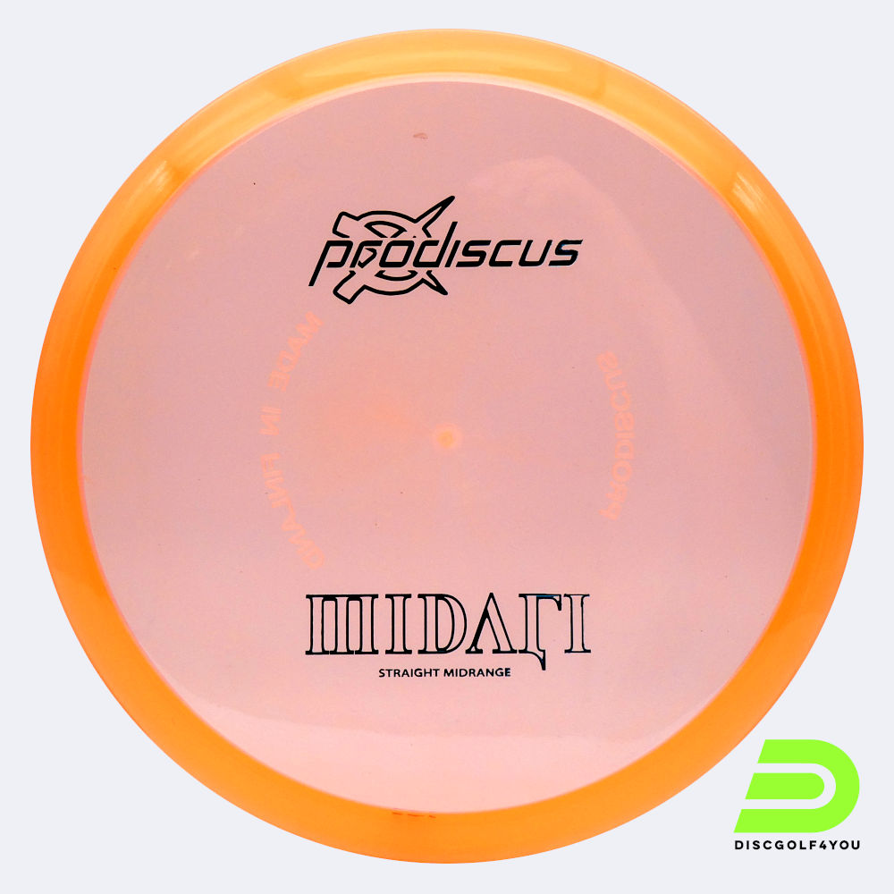 Prodiscus Midari in classic-orange, premium plastic Prodiscus Midari in classic-orange, premium plastic