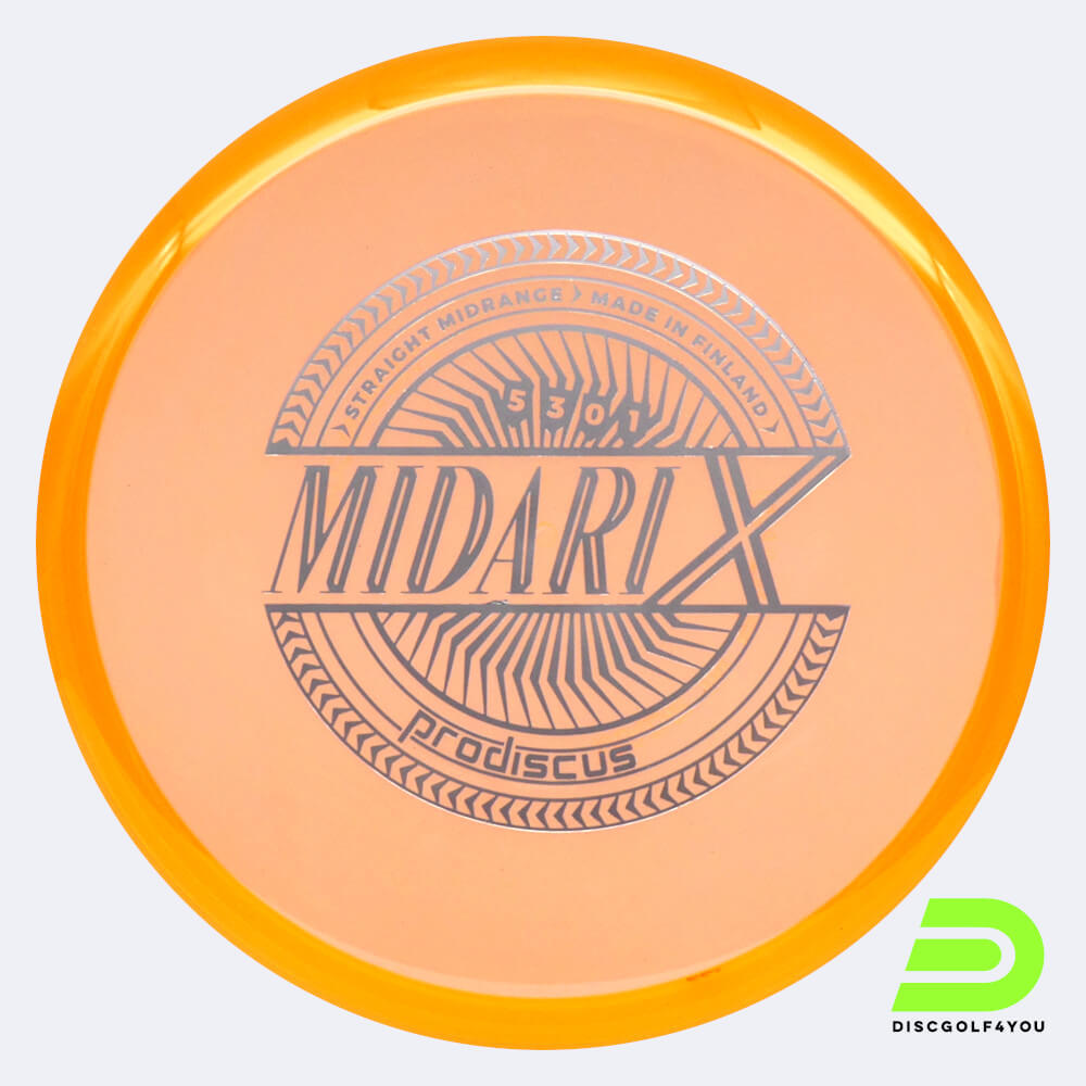 prodiscus midarix in orange, im premium kunststoff und ohne spezialeffekt Prodiscus MidariX in orange, im Premium Kunststoff und ohne Spezialeffekt