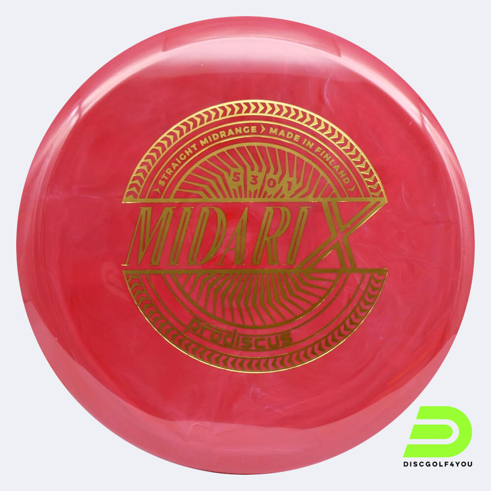prodiscus midarix in rot, im ultrium kunststoff und ohne spezialeffekt Prodiscus MidariX in rot, im Ultrium Kunststoff und ohne Spezialeffekt