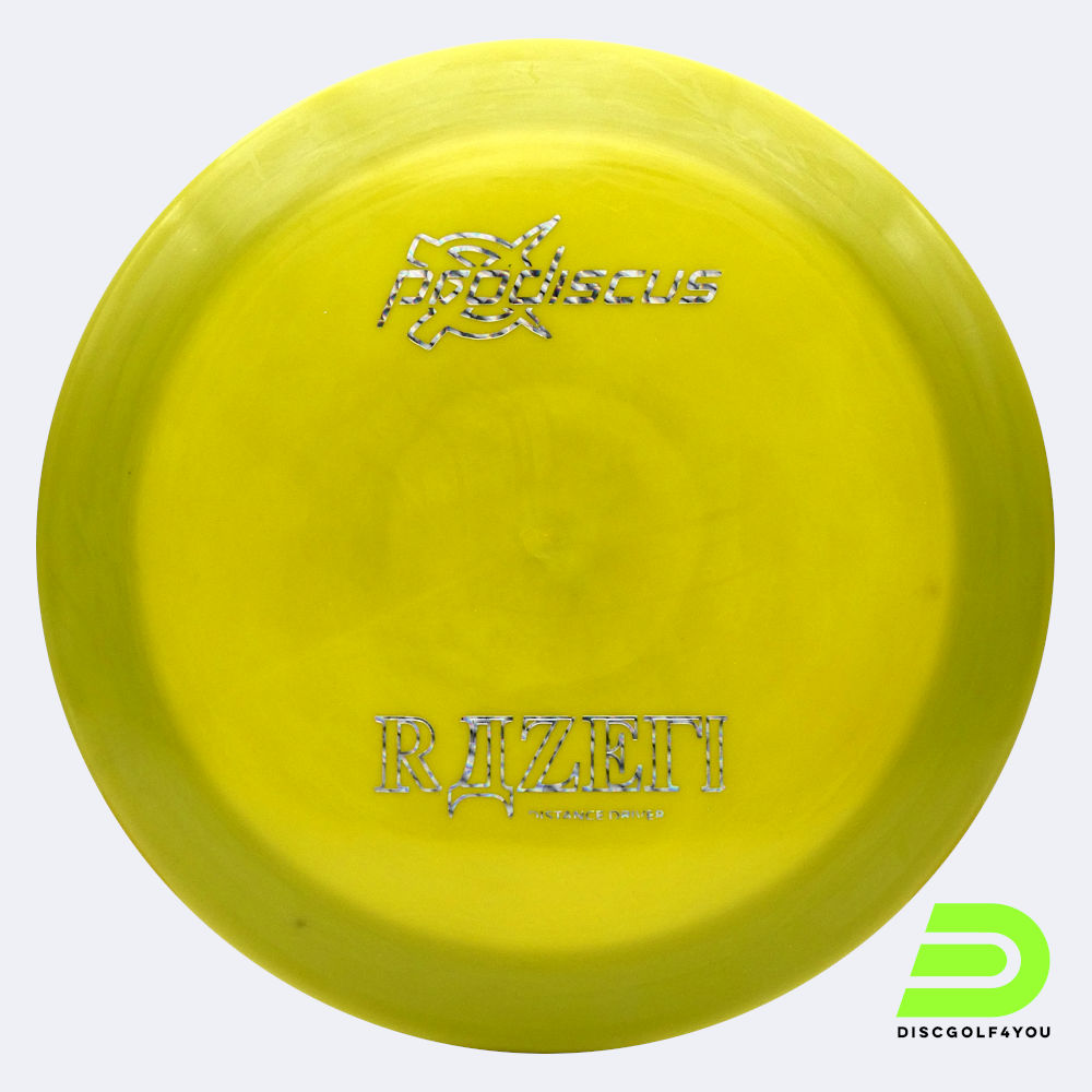 Prodiscus Razeri in green, platinium plastic Prodiscus Razeri in green, platinium plastic