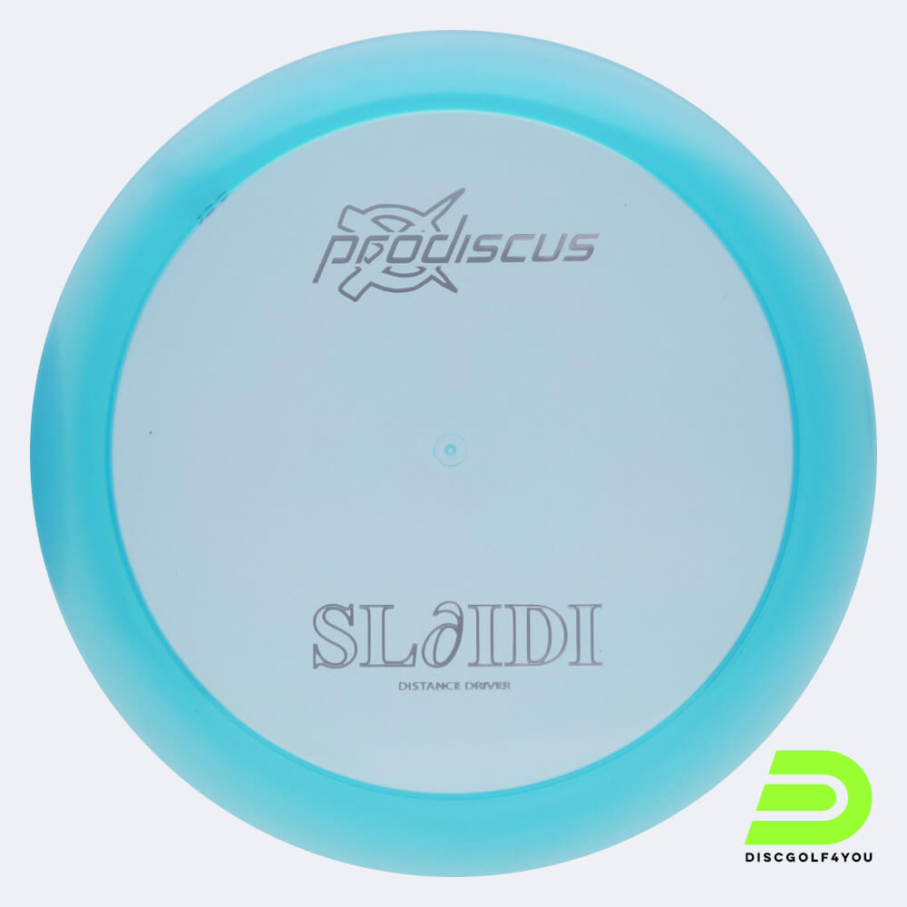 Prodiscus Slaidi in turquoise, premium plastic Prodiscus Slaidi in turquoise, premium plastic