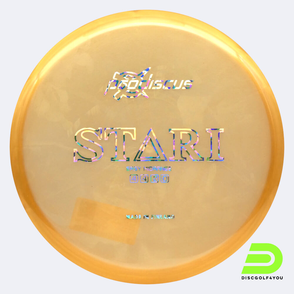 Prodiscus Stari in gold, platinium plastic Prodiscus Stari in gold, platinium plastic