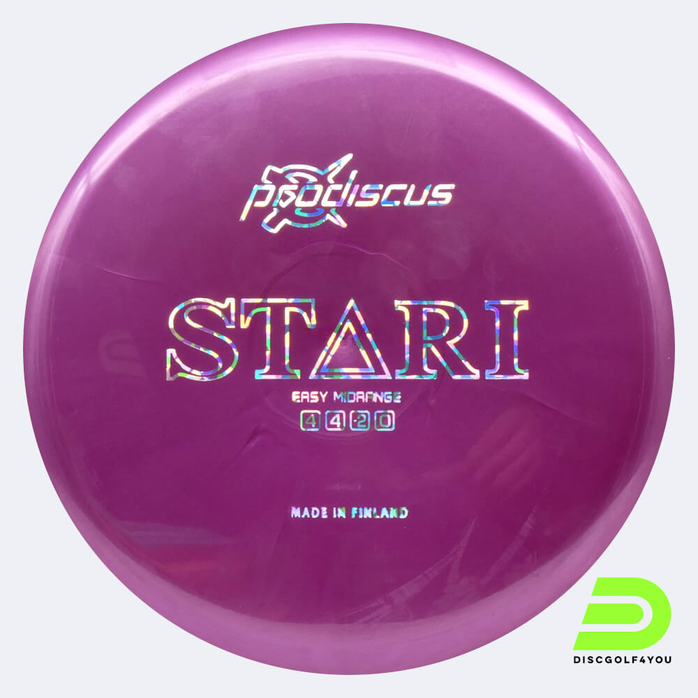 Prodiscus Stari in purple, platinium plastic Prodiscus Stari in purple, platinium plastic