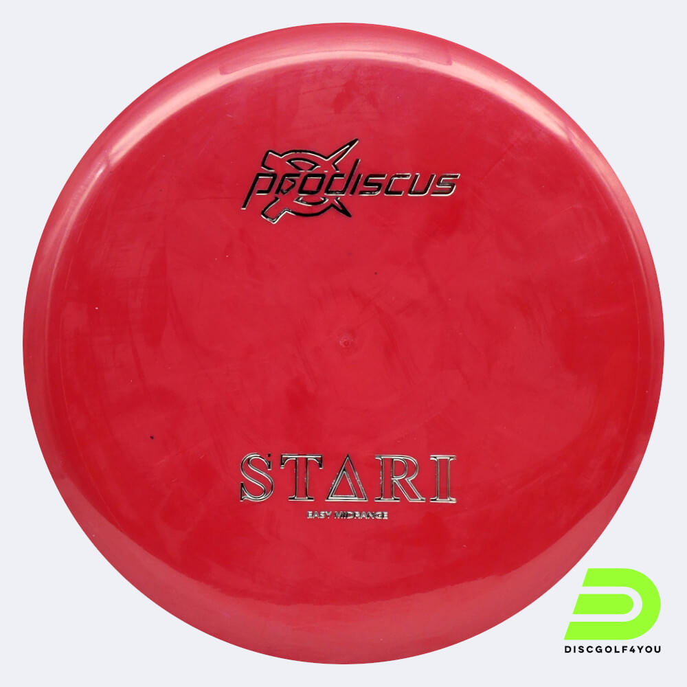 prodiscus stari in rot, im platinium kunststoff und ohne spezialeffekt Prodiscus Stari in rot, im Platinium Kunststoff und ohne Spezialeffekt