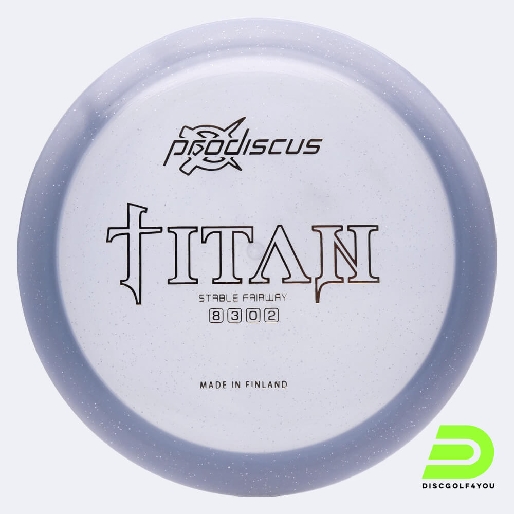 prodiscus titan in blau, im platinium kunststoff und ohne spezialeffekt Prodiscus Titan in blau, im Platinium Kunststoff und ohne Spezialeffekt