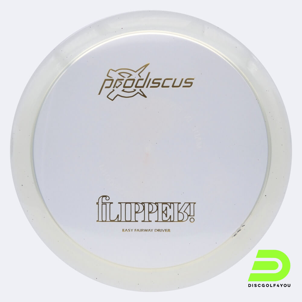 Prodiscus Flipperi in crystal-clear, premium plastic Prodiscus Flipperi in crystal-clear, premium plastic