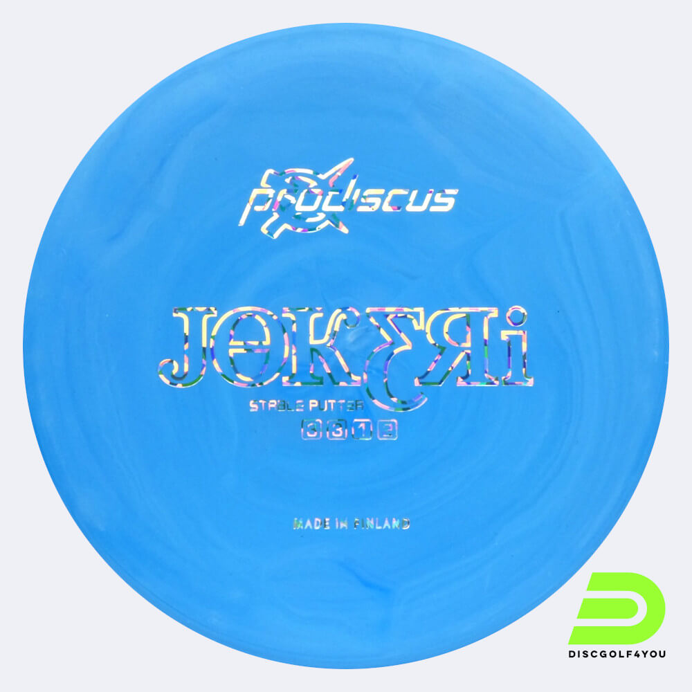 Prodiscus Jokeri in light-blue, basic hard plastic Prodiscus Jokeri in light-blue, basic hard plastic