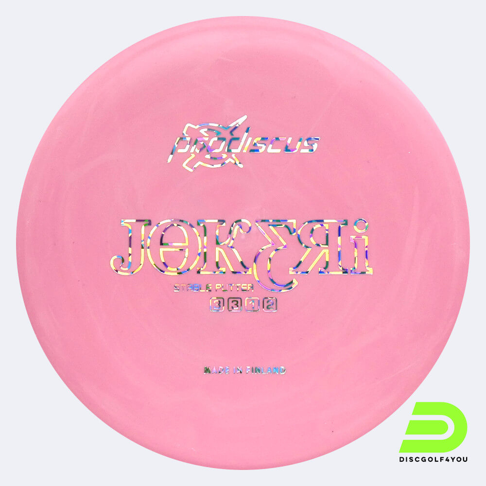 prodiscus jokeri in rosa, im basic hard kunststoff und ohne spezialeffekt Prodiscus Jokeri in rosa, im Basic hard Kunststoff und ohne Spezialeffekt