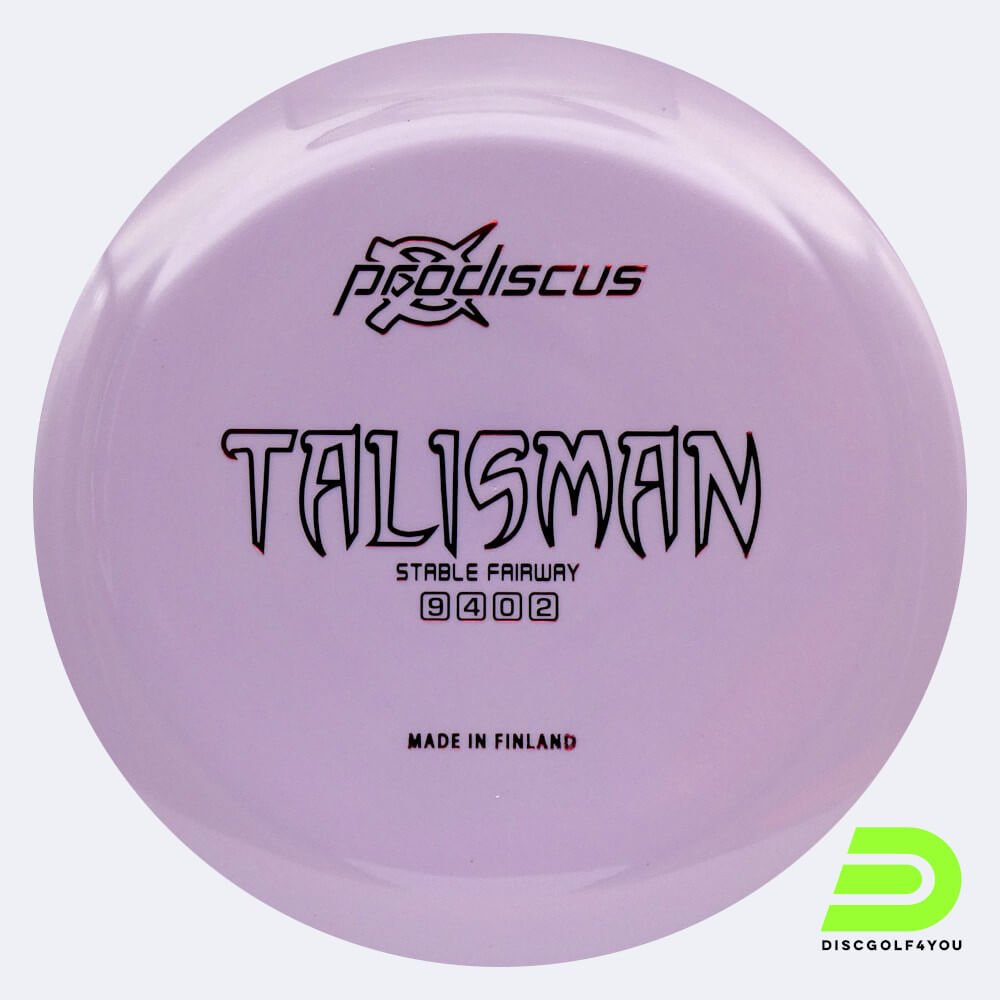Prodiscus Talisman in purple, ultrium plastic Prodiscus Talisman in purple, ultrium plastic