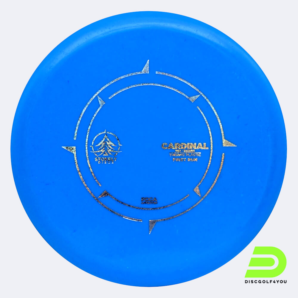 stokely discs cardinal in blau, im thermo plastic kunststoff und first run spezialeffekt Stokely Discs Cardinal in blau, im Thermo Plastic Kunststoff und first run Spezialeffekt