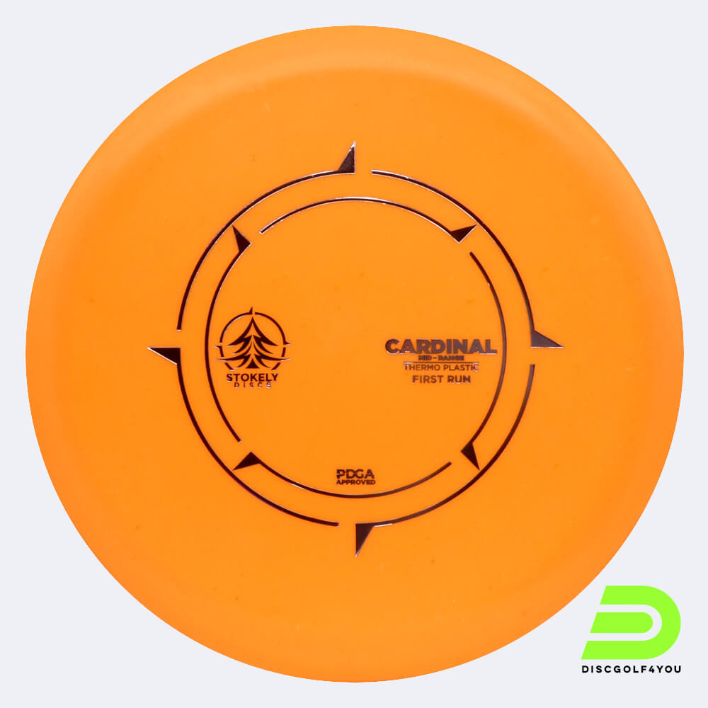 stokely discs cardinal in orange, im thermo plastic kunststoff und first run spezialeffekt Stokely Discs Cardinal in orange, im Thermo Plastic Kunststoff und first run Spezialeffekt