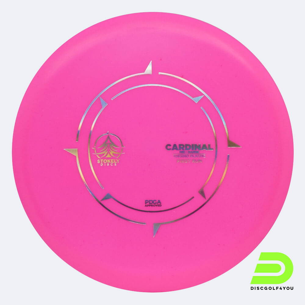 stokely discs cardinal in rosa, im thermo plastic kunststoff und first run spezialeffekt Stokely Discs Cardinal in rosa, im Thermo Plastic Kunststoff und first run Spezialeffekt
