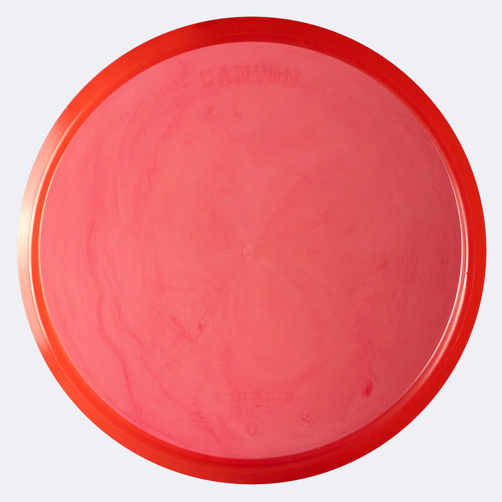 Trash Panda Canyon in red, trash panda recycled plastic Trash Panda Canyon in red, trash panda recycled plastic